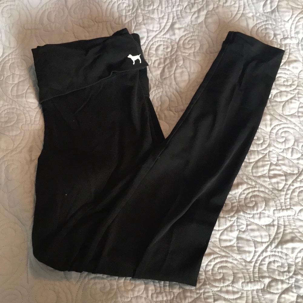 PINK black skinny leggings